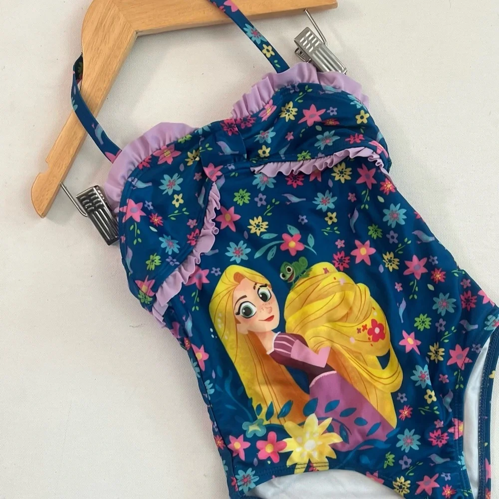 Disney Collection Disney Tangled Repunzel Princess Swimsuit For girls